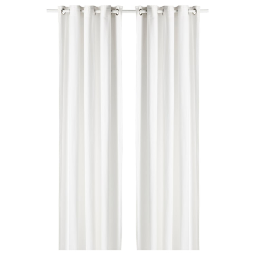 پرده جفت ایکیا MOALINA سایز 145 در 300