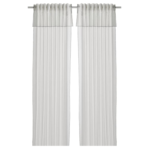 پرده جفت ایکیا MOALISA سایز 145 در 300