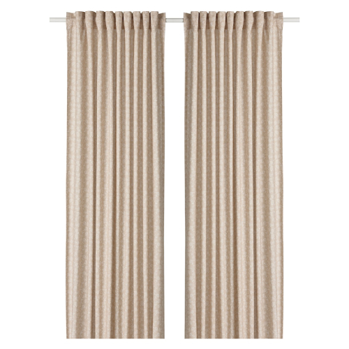 پرده جفت ایکیا TRYSTAVMAL سایز 145 در 300