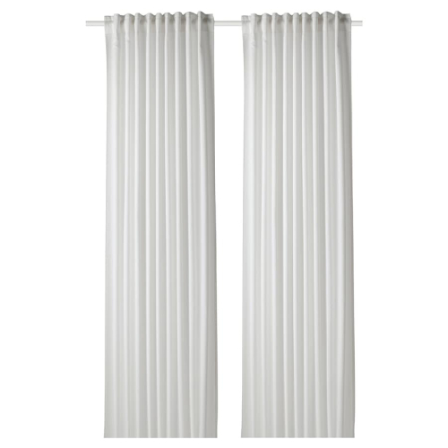 پرده جفت ایکیا GUNNLAUG جاذب صدا سایز 145 در 300