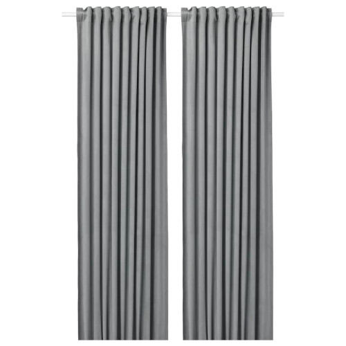 پرده جفت ایکیا SANDSVINGEL سایز 135 در 300