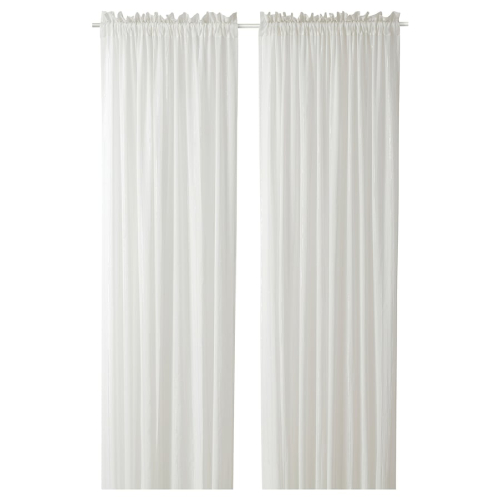 پرده شفاف جفت ایکیا MUNKBOMAL سایز 145 در 300