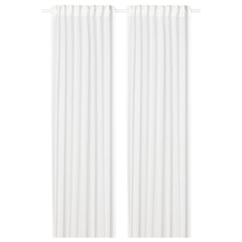 پرده شفاف جفت ایکیا SILVERLONN سایز 145 در 300