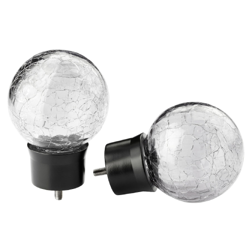 پیچ انتهای میل‌پرده ایکیا INSEKTSMAL پک 2 عددی