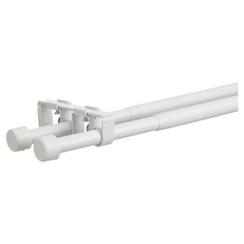 ست میل‌پرده دوتایی ایکیا BEKRAFTA سایز 120 تا 210 سانتی