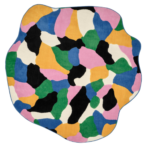 فرش گرد ایکیا IDROTTSHALL سایز 150 سانتی