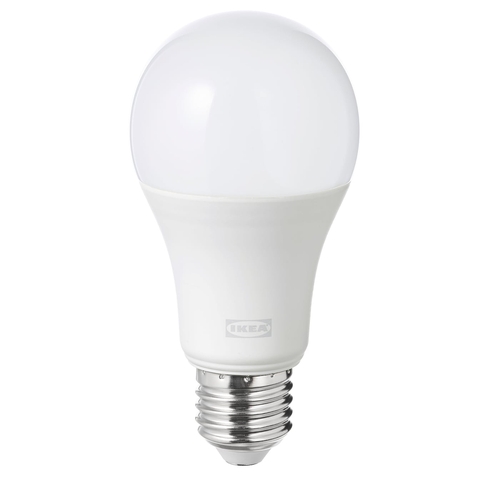 چراغ حبابی LED پایه E27 ایکیا TRADFRI هوشمند 1055lm