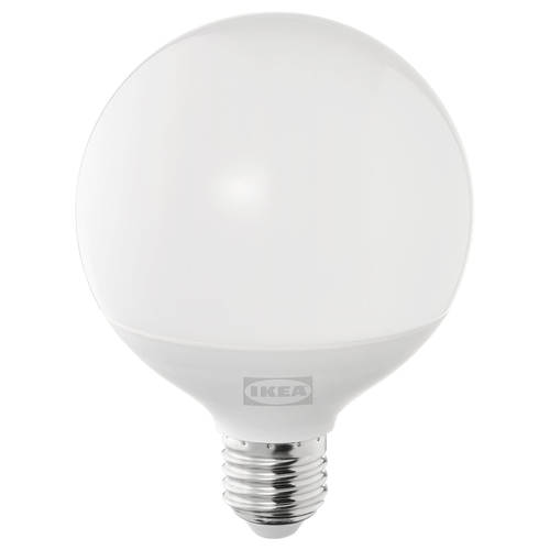 چراغ حبابی LED پایه E27 ایکیا SOLHETTA با 1055 لومن