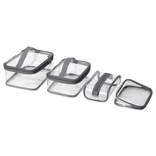 کیف لوازم آرایشی بهداشتی ایکیا KLUDDARE ست 4 عددی