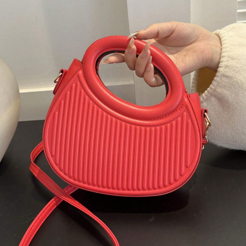 Fashion Candy Color niche design French gentle lady new trend commuter date hand-held shoulder cross-body women's bag