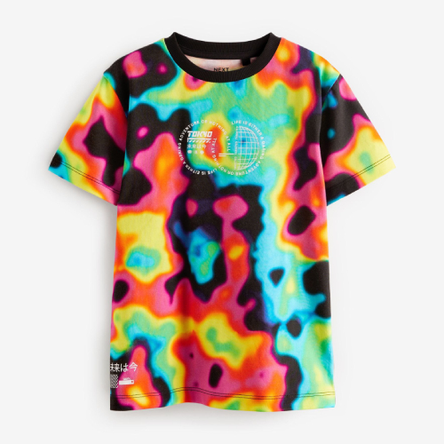 NEXT All-Over Print Short Sleeve T-Shirt (3-16yrs)
