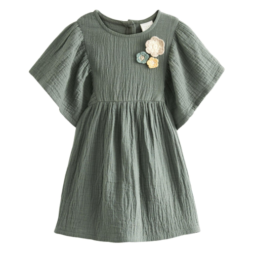 NEXT Crochet Flower Dress (3mths-8yrs)