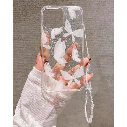 Minimalist Wrist Strap Phone Case With Hand Strap Compatible With Iphone 15/15promax/15pro/15plus/11/12/13/14promax/xs/xr/11pro/11promax/12pro/12promax/13pro/13promax/7plus/14pro/14promax/14plus/8plus/8/se2, Soft Cover