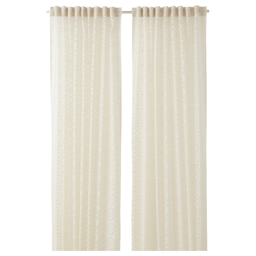 پرده جفت ایکیا GOKVALLA سایز 145 در 300