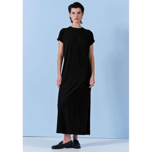 NEXT Petite Cap Sleeve Crew Neck Maxi T-Shirt Dress