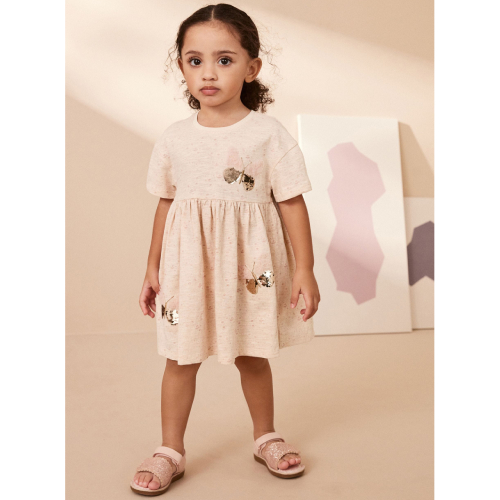 NEXT Sequin Jersey Dress (9mths-7yrs)