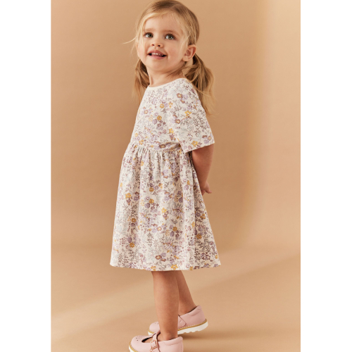 NEXT Short Sleeve Cotton Jersey Dress (3mths-7yrs)