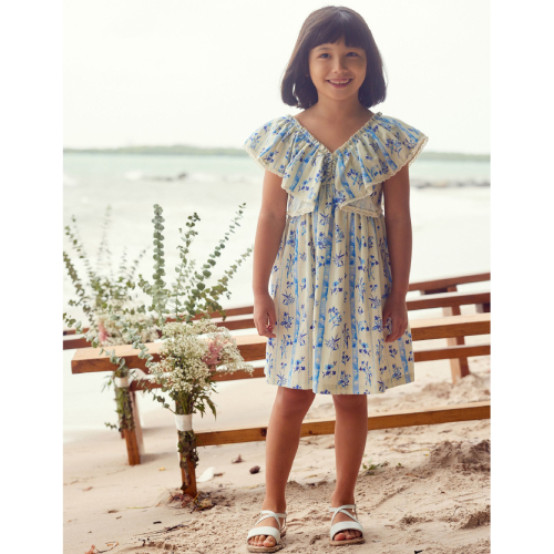NEXT Printed Ruffle Dress (3-16yrs)