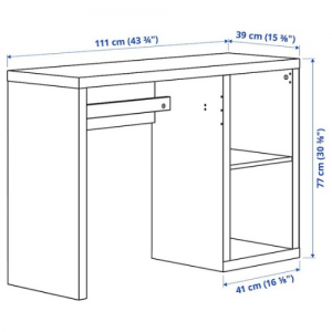 میز تحریر ایکیا  111x39 سانتی KALLAX