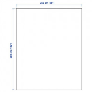 روتختی   260x250 سانتی ایکیا PRAKTVIAL