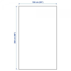 روتختی   150x250 سانتی ایکیا INDIRA