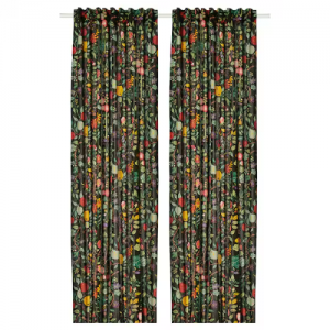 پرده جفت ایکیا VILDPERSILJA سایز 145 در 300