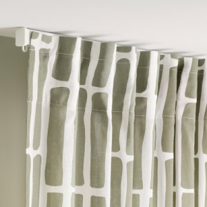 پرده جفت ایکیا SKOGSSTJÄRNA سایز 145 در 300