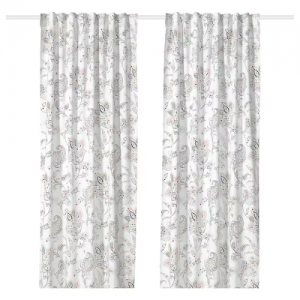 پرده جفت ایکیا PUSSMUN سایز 145 در 300