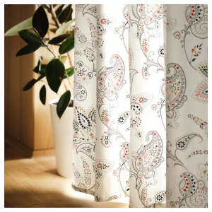 پرده جفت ایکیا PUSSMUN سایز 145 در 300