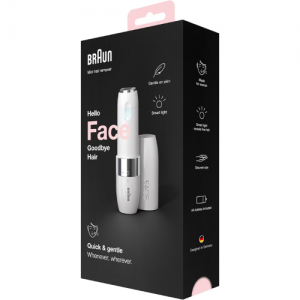 Braun Face Mini Hair Remover FS1000, Electric Facial Hair