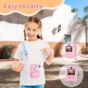 ERTYU Kids Camera Instant Print Toys for Girls Ages 6-12 Mini Camera