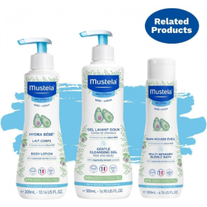 Mustela Hydra Bebe Face Cream – Daily Baby Moisturizer with Natural Avocado- 40ml