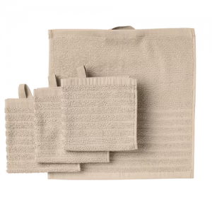 دستمال صورت ایکیا VÅGSJÖN سایز  30در30 پک 4 عددی