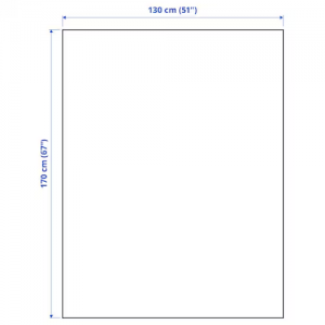 شال مبل و تخت  ایکیا SVINROT سایز 130 در 170