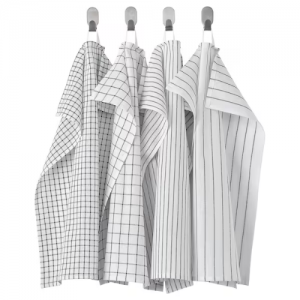دستمال آشپزخانه ایکیا RINNIG سایز 45x60 سانتی پک 4عددی