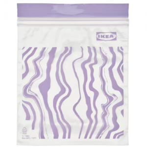 کیسه زیپ دار 1 لیتری ایکیا ISTAD مجموعه 20 عددی