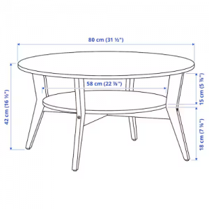 میز جلو مبلی 80 سانتی JAKOBSFORS