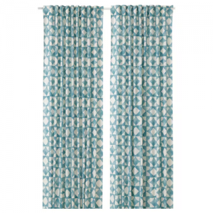 پرده جفت ایکیا GOKVÄLLÅ سایز 145 در 300