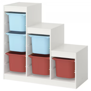 قفسه نظم دهنده ایکیا TROFAST سایز 99x44x94