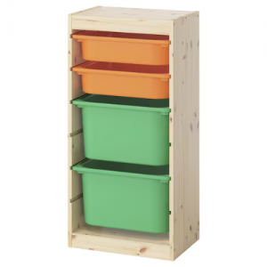 قفسه نظم دهنده ایکیا TROFAST سایز 44x30x91