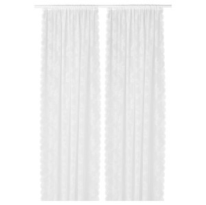 پرده توری ایکیا ALVINE SPETS سایز 145 در 300