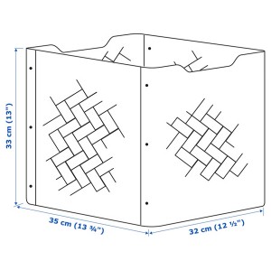 جعبه نظم دهنده  32x35x33 سانتی ایکیا BULLIG