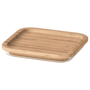درب لاستیک دار ظروف IKEA 365+، بامبو