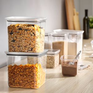 شیشه غذای خشک با درب شفاف ایکیا  KORALLVIPPA