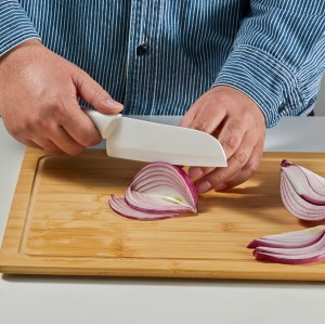 ست ۳ پارچه چاقوی آشپزخانه هاکیگ ایکیا مدل HACKIG سفید/بژ