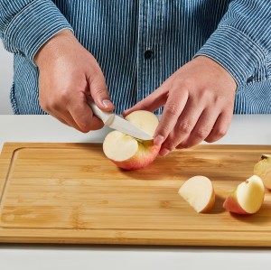 ست ۳ پارچه چاقوی آشپزخانه هاکیگ ایکیا مدل HACKIG سفید/بژ