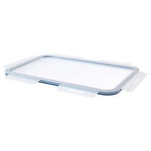 درب ظرف نگهدارنده ایکیا مدل IKEA 365+ بزرگ مستطیلی پلاستیکی