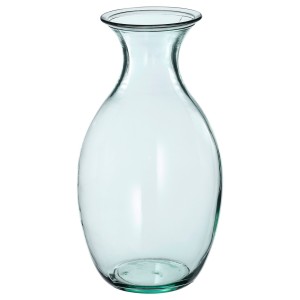 گلدان شیشه ای سبز ایکیا مدل BERGKÖRSBÄR – طرحی ساده و جاودانه