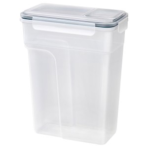 جار نگهداری مواد غذایی خشک ایکیا IKEA 365+ با درب هوابند - مستطیلی 4.2 لیتری