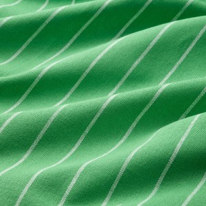 دستمال آشپزخانه ایکیا RINNIG طرح راه راه سبز آبی 45x60 سانتی‌متر